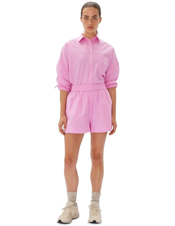 Chiara Long Sleeve Shirt Classic in Pink image 3