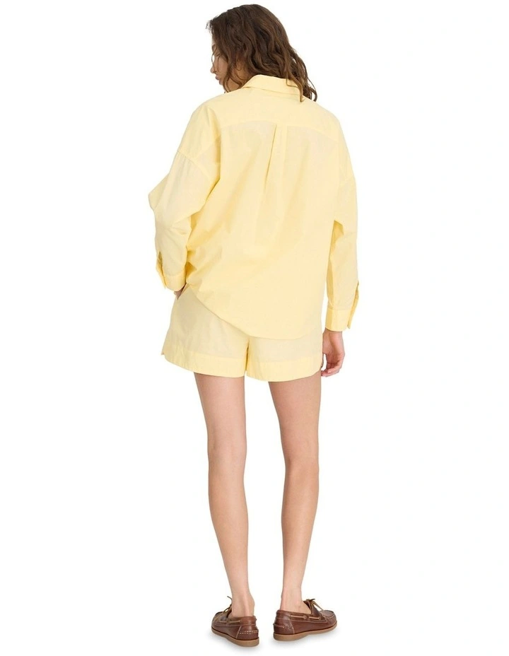 Chiara Classic Long Sleeve Shirt in Yellow image 2