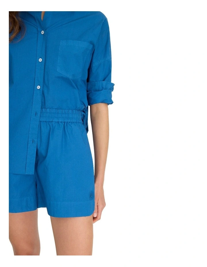 Chiara Classic Long Sleeve Shirt in Blue image 3