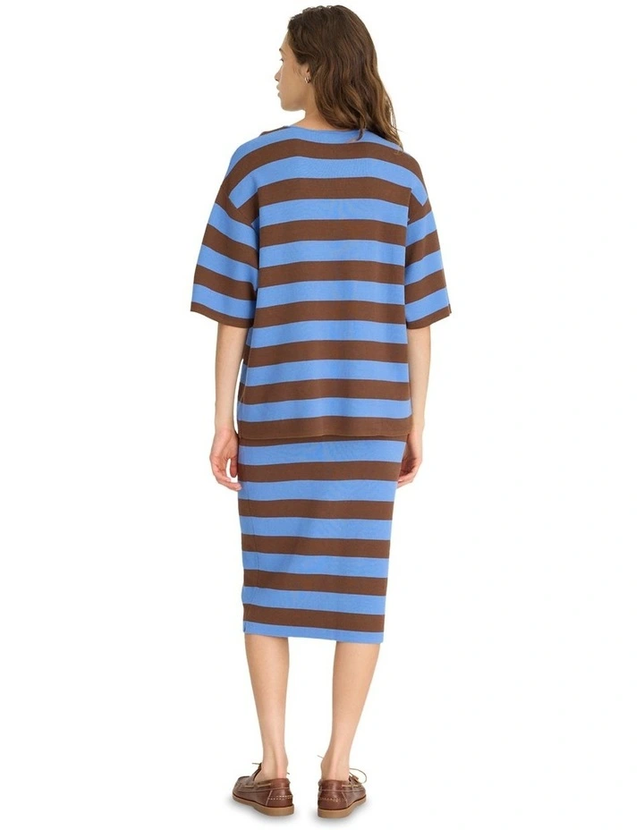 Rossy Knit Tee in Multi image 2