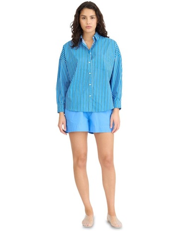 Ink Blue Stripes colour