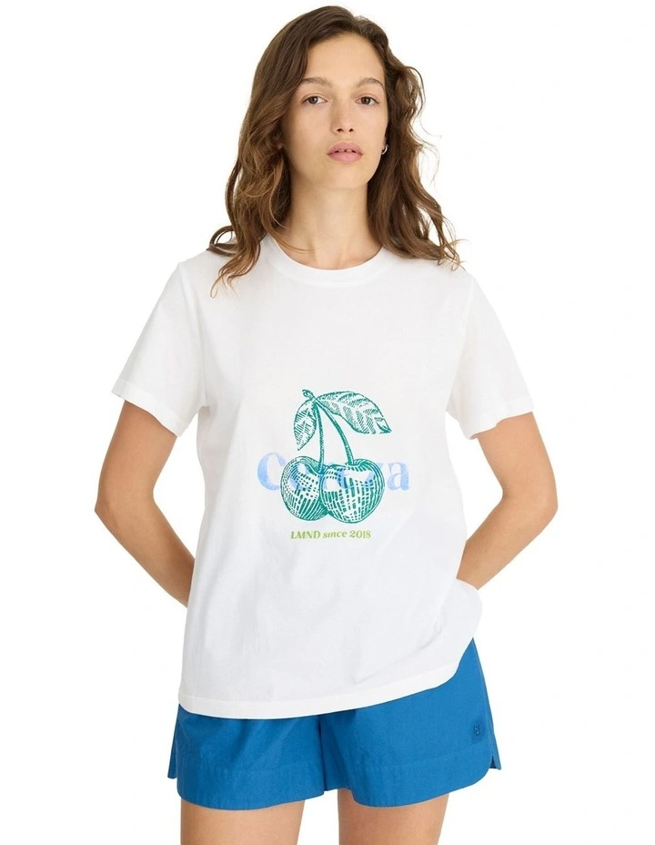 Limon T-shirt in White image 4