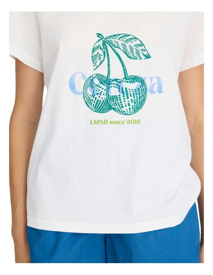 Limon T-shirt in White image 5