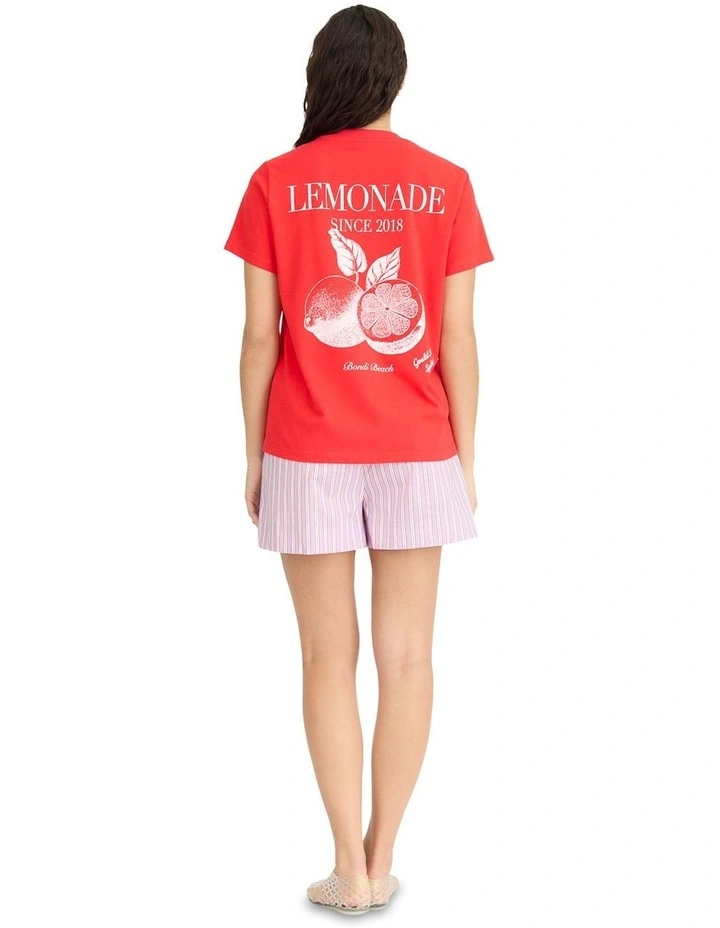 Good Times Tee in Red image 2