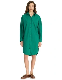 Chiara Midi Dress in Green