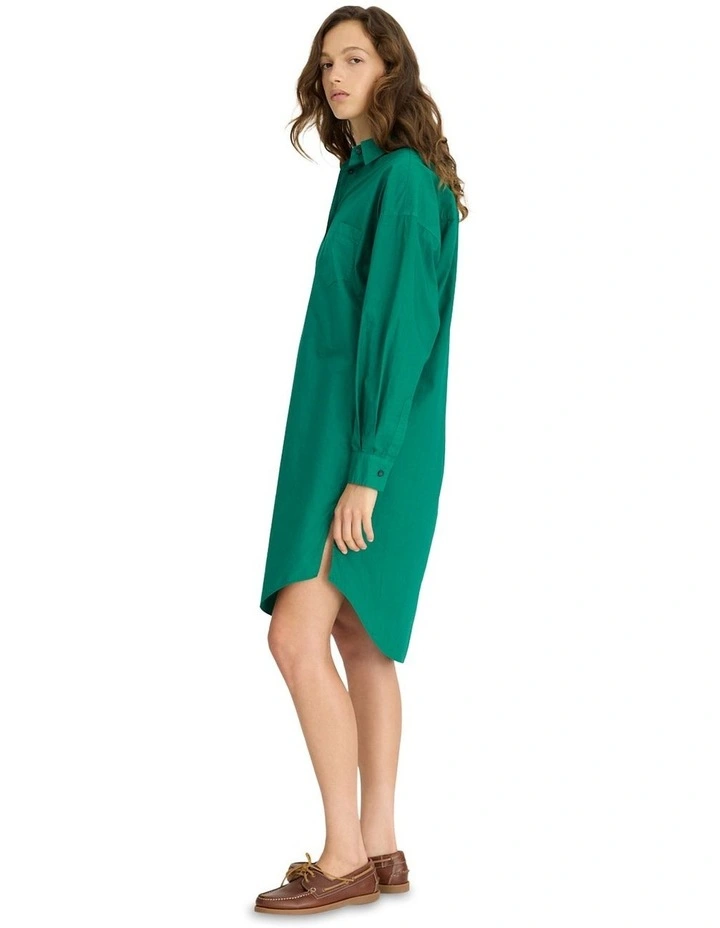 Chiara Midi Dress in Green image 3