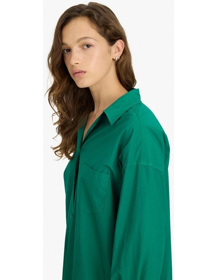 Chiara Midi Dress in Green image 6