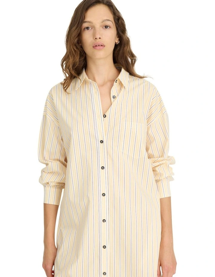 Chiara Midi Dress in Yellow image 1