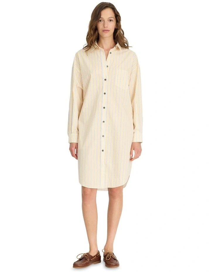 Chiara Midi Dress in Yellow image 7