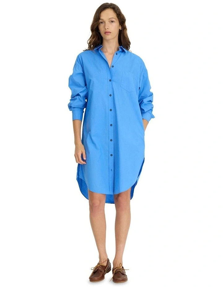 Chiara Midi Dress in Blue image 1