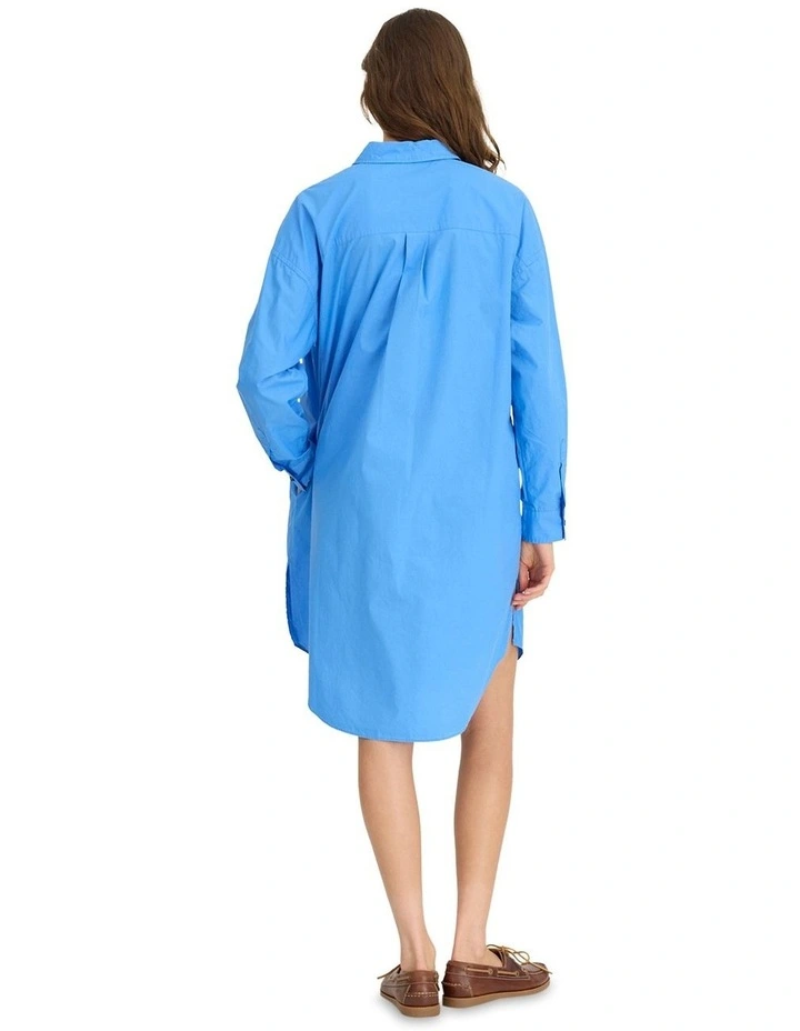 Chiara Midi Dress in Blue image 2