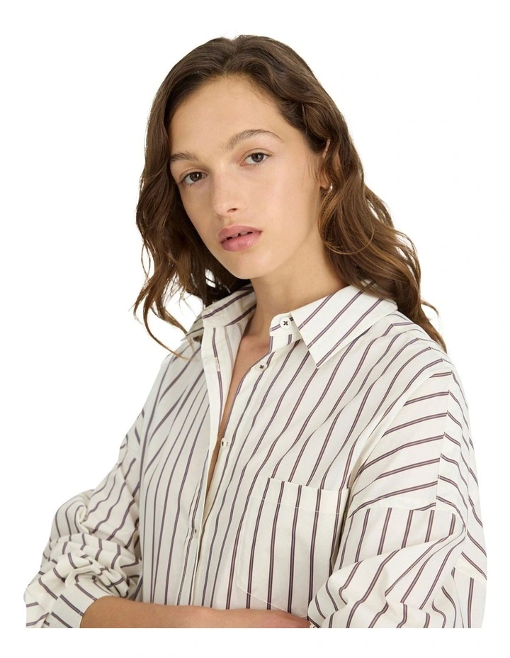 Chiara Maxi Dress in Cream image 5