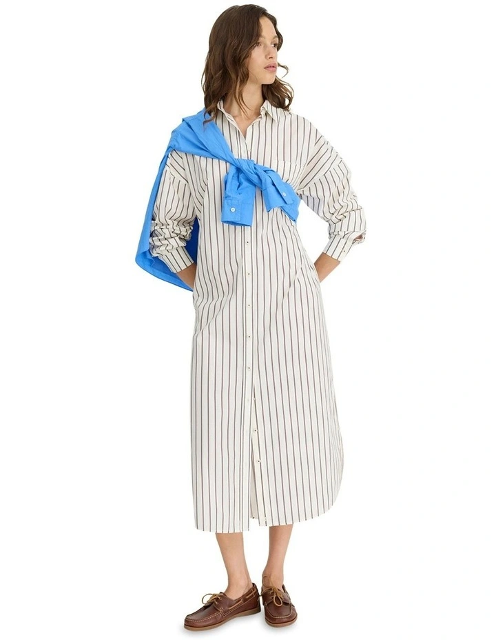 Chiara Maxi Dress in Cream image 6