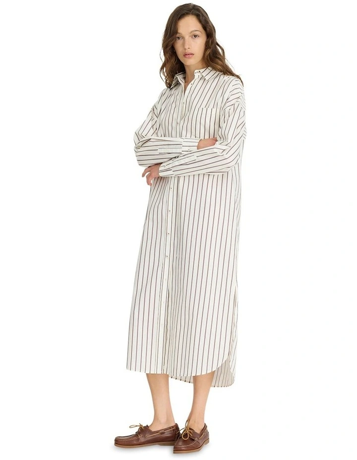 Chiara Maxi Dress in Cream image 7