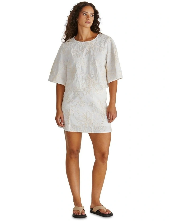 Shay Top in Cream image 3