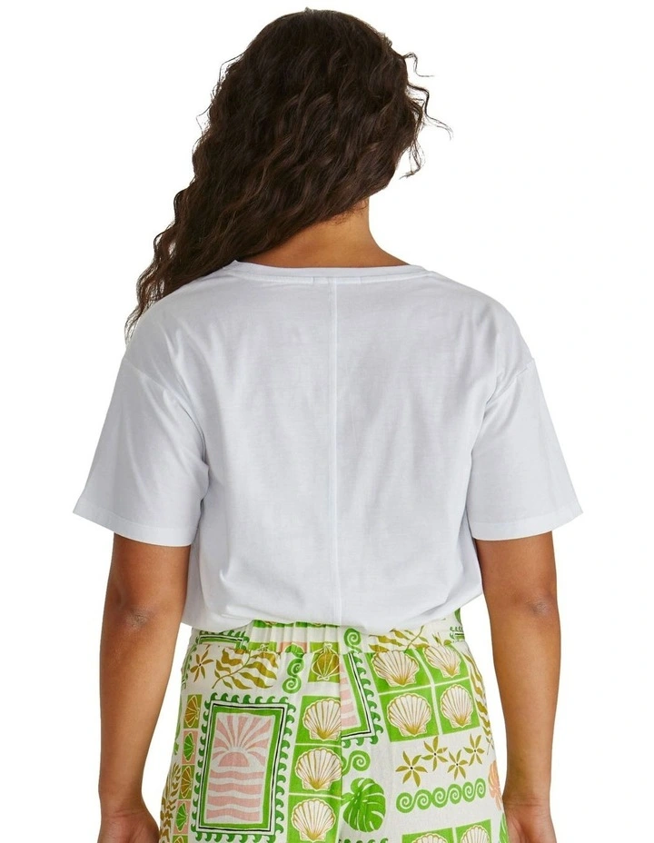 Cynthia Tee in White image 2