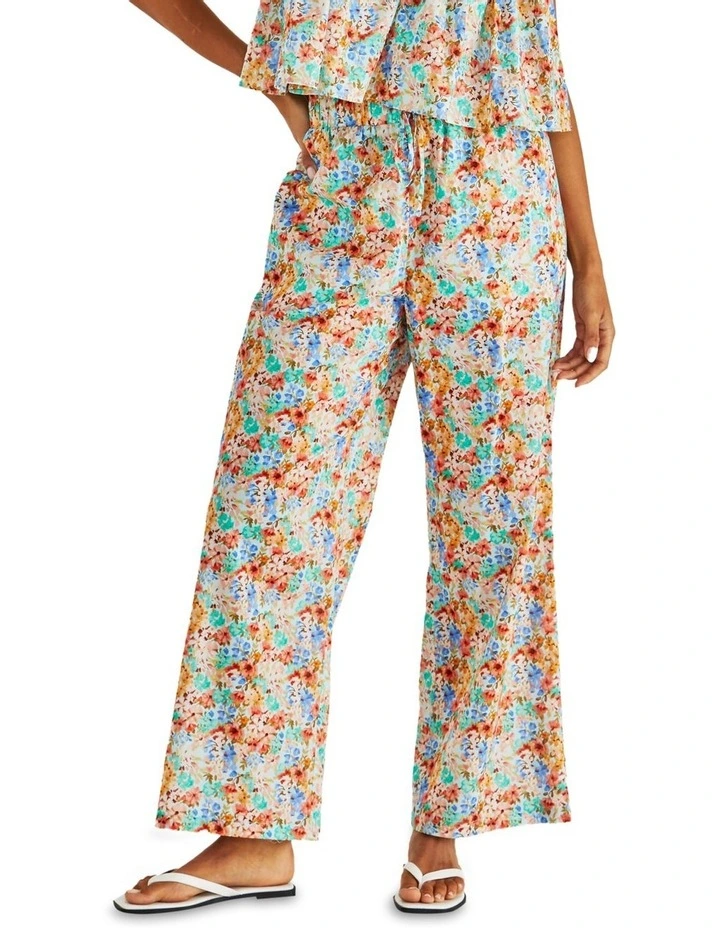 Panna Elasticated Pant in Multi image 1