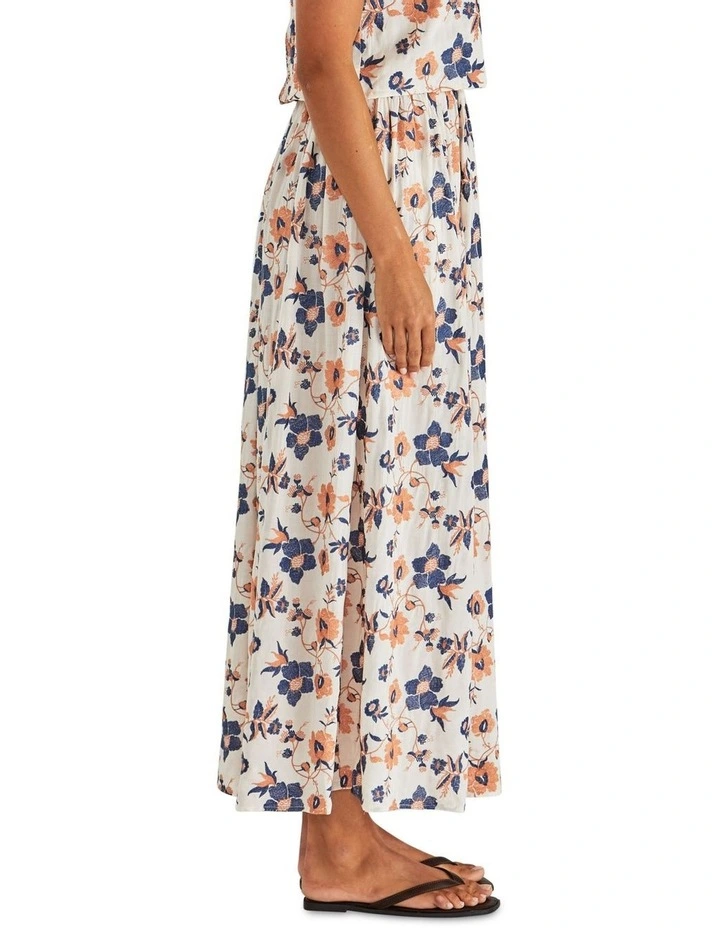 Luca Full Skirt in Floral Embroidery image 3