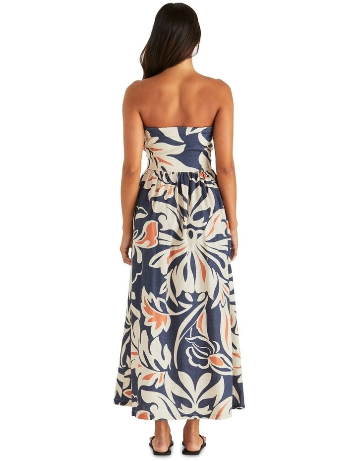 Jana Strapless Dress in Wild Orchid image 2
