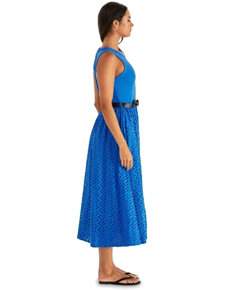 Pattie Dress in Blue image 3