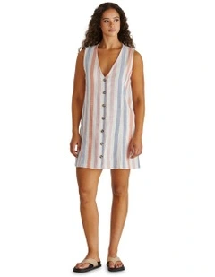 Travis Vest Dress in Multi