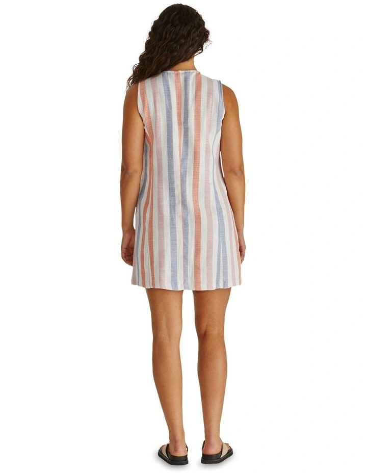 Travis Vest Dress in Multi image 2