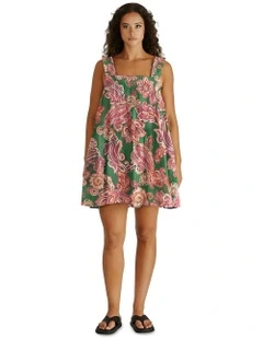 Malia Frill Dress in Multi