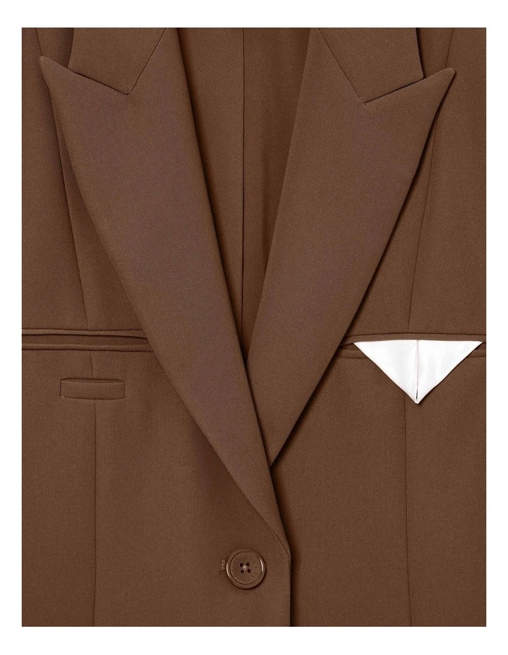 Salt Lake Off Single Breasted Blazer image 2