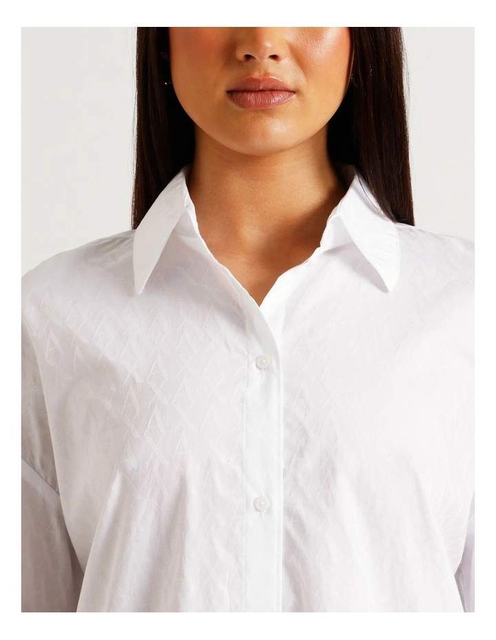 Logo Shirt Optic White image 3