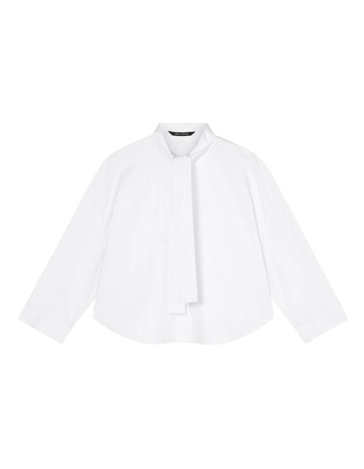 Edition Tie Shirt in White image 1