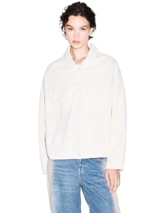 Bomber Jacket in Sound Sand