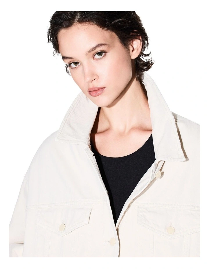 Bomber Jacket in Sound Sand image 4