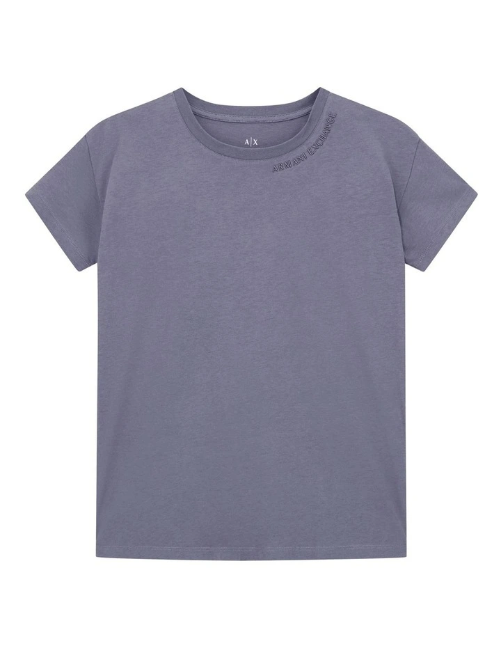 Logo Tee in Grey image 5