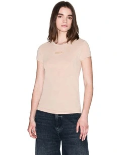 Logo T-shirt in Sound Sand