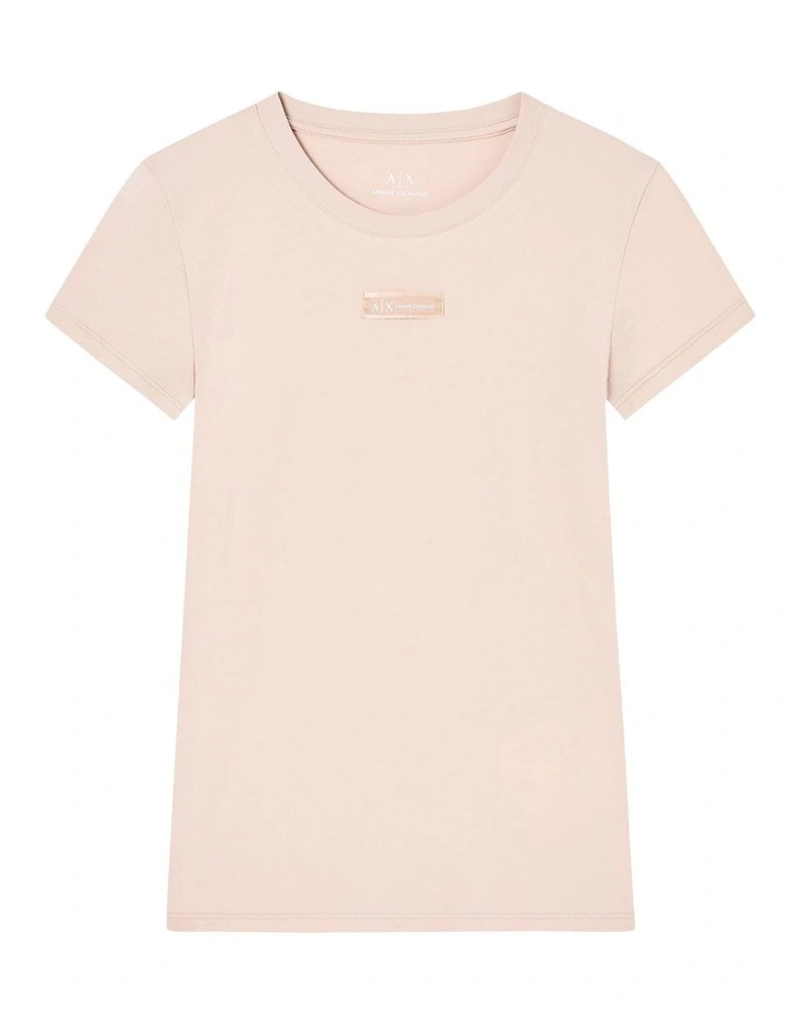 Logo T-shirt in Sound Sand image 5