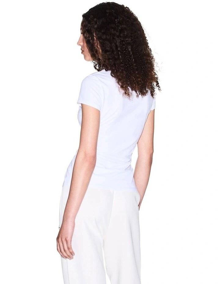 Logo T-shirt in Optic White image 2