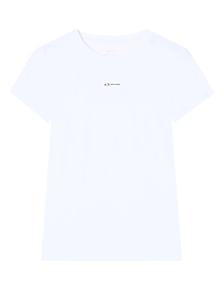 Logo T-shirt in Optic White image 5