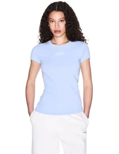 Logo T-shirt in Studio Sky