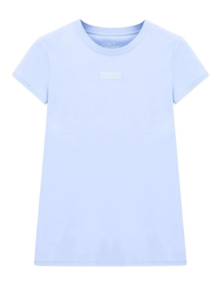 Logo T-shirt in Studio Sky image 5