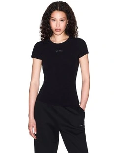 Logo T-shirt in Black