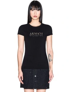 Salin De Giraud Slim Fit Logo T-shirt in Black