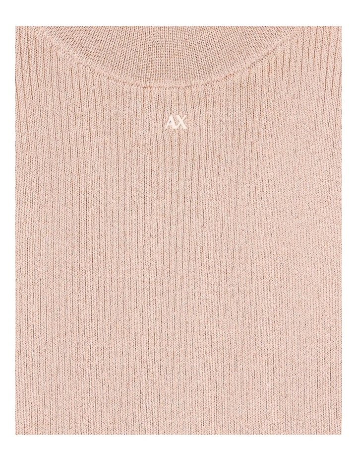 Salin De Giraud Ribbed Knit Top in Pink image 2