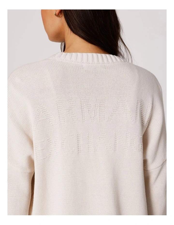 Cardigan in Cream image 5