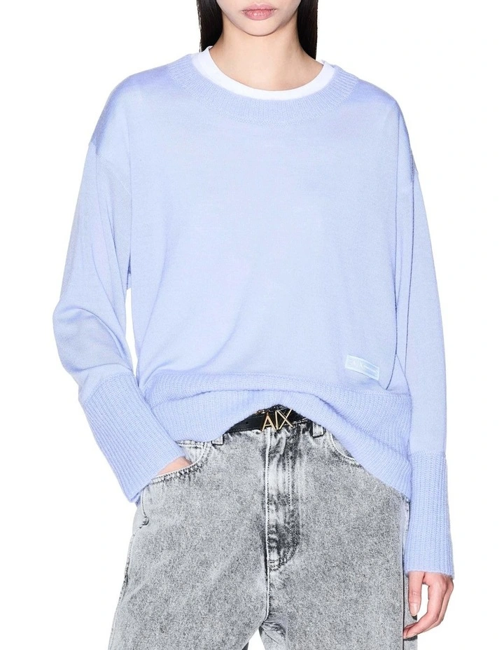 Pullover in Studio Sky image 4