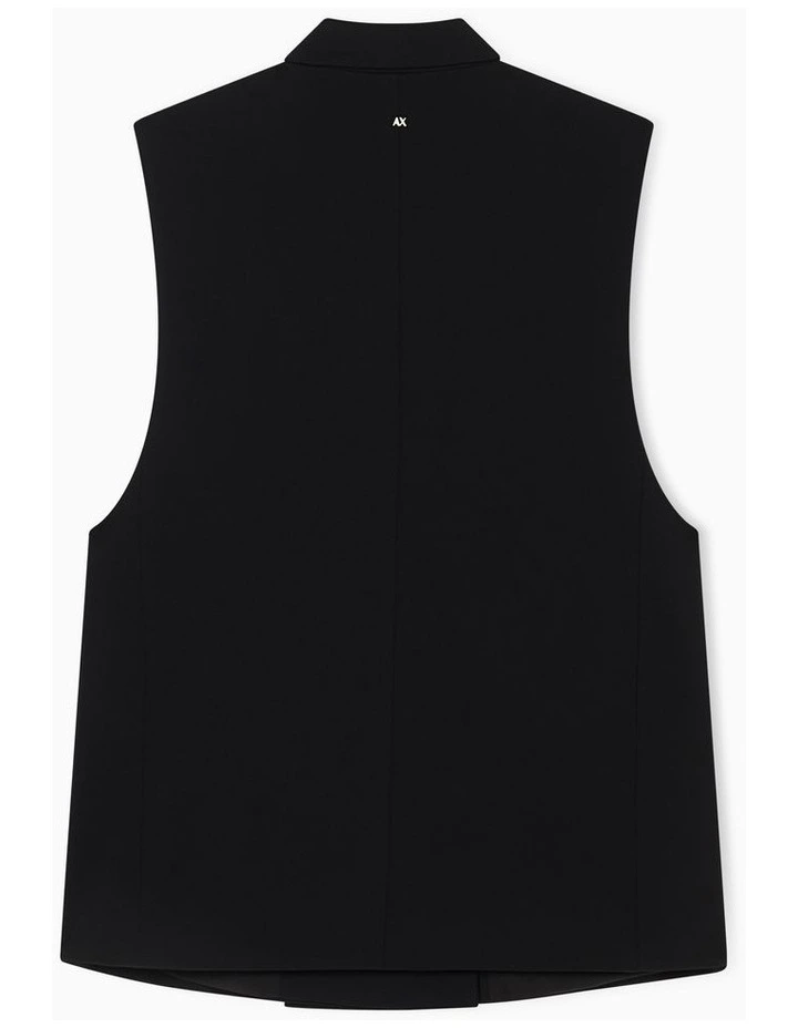 Salin De Giraud Waistcoat in Black image 3