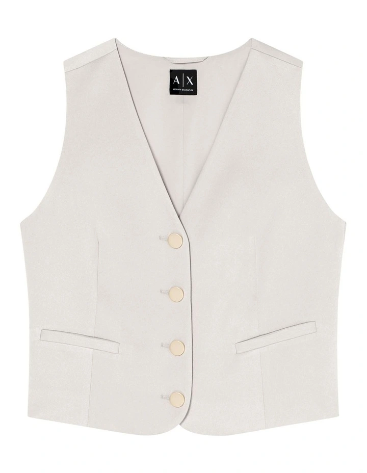 Salt Lake Waistcoat in Sand image 5
