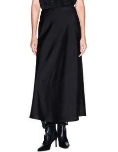 Midi Skirt in Black
