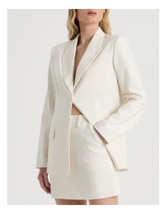 Midnight Blossom High Waist Mini Skirt