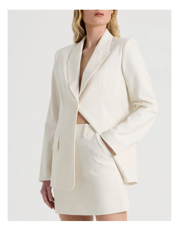 Midnight Blossom High Waist Mini Skirt image 1