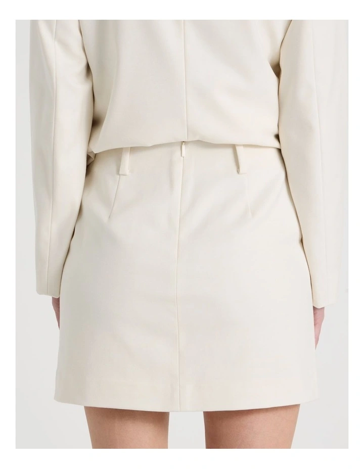 Midnight Blossom High Waist Mini Skirt image 2